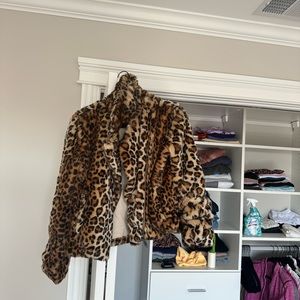 Rebecca minkoff cheetah jacket